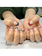 ネイルルーム リアン(NailRoom Lien)/アシメフレンチ