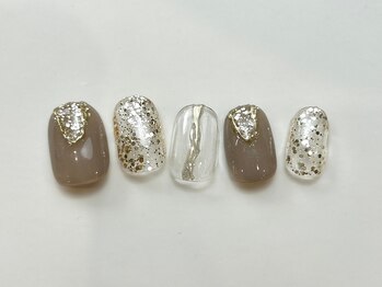 ネイルメゾン 天神店(NAIL MAISON)/ニュアンスヴィンテージ¥7000