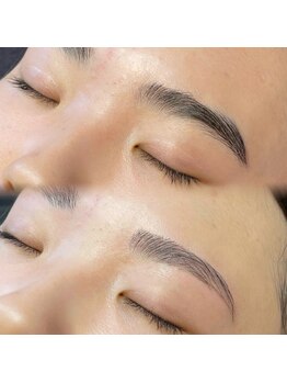 プリンプアイラッシュ(PRIMp.Eyelash)/並行アーチ眉