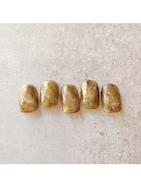くすみカラーニュアンスネイル