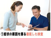 こう整骨院/1.症状の原因を探る徹底した検査