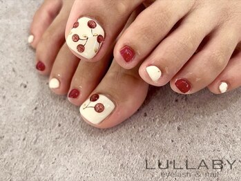 ララバイ 銀座並木通り店(LULLABY)の写真/イベント前にフットも華やかに♪デザイン持込み90分やり放題¥8490～[銀座/フットネイル]