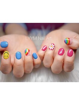 手描きアートが得意なサロン