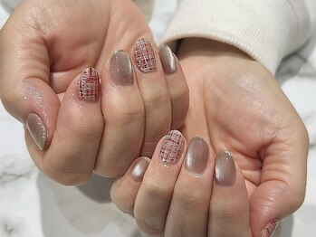 マーノ 津田沼ビート店/ツイードネイル