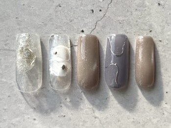 ユヅメ 日本橋店(YUZUME)/hand 定額大人ニュアンスネイル