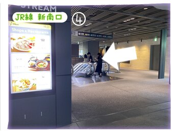 ヴィア 東京 渋谷店(Via)/サロンまでの行き方~JR新南口~