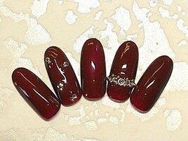 ボルドーカラー