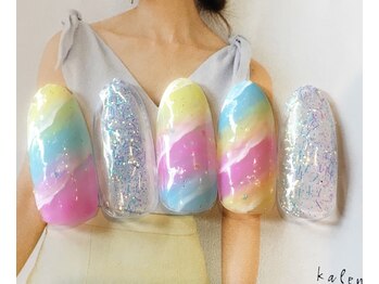 お気軽ビューティエーヴィヒ(Ewig)/8月キャンペーンネイル♪