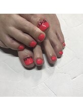 ココロネイル 半田山店(Cocolo nail)/foot nail