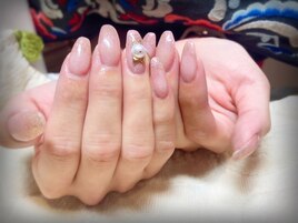 シンプルトナカイネイル