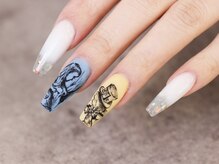 エムネイル(M-Nail)/★アート×クリア×ホロネイル★