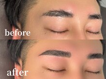 エムズアイブロウ 大阪京橋店(M’sアイブロウ)/メンズハリウッドブロウリフト