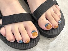 ワールド ビューティ ヴィヴァルト 宝塚店(WORLD BEAUTY VIVALTO)/べっ甲ネイル/フットネイル