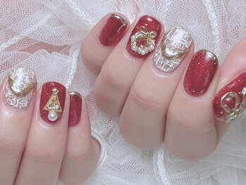 クリスマスネイル