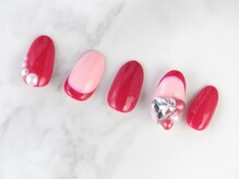 ソウ 難波店 nail salon Sou/ダブルフレンチ☆nail