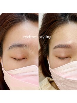 アンドボー(&Beau)/アイブロウスタイリング