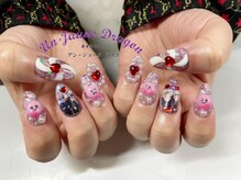 アン ジョーヌドラゴ/【自爪ネイル】３Dネイル
