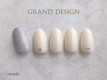 グランドデザイン 穂積店(GRAND DESIGN)/シンプルネイル