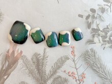 ネイルサロン&スクール ジーナ(GINA)/もこもこ雪ネイル