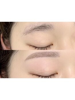 アイブロウメニューがあるサロン