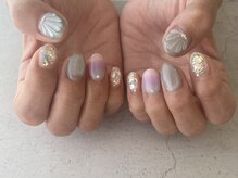 プラス サード(Plus 3rd)/7月デザイン定額ネイル marina.a