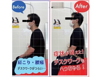 ナオル整体 西川口院(NAORU整体)/姿勢のチェック♪　柔軟性up