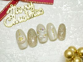 クリスマスネイル