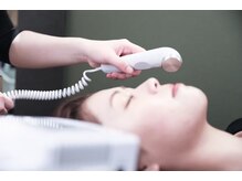 1秒間に100万回振動の超音波メニュー。乾燥肌/くすみを解消。