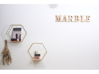 ネイルアンドアイラッシュサロン マーブル(marble)/店内写真