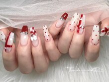 トゥーシェネイルズ(Touche'nails)/チェックネイル