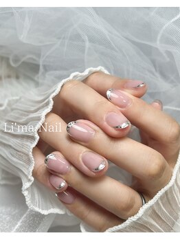 Li'ma nail【リマネイル】/気分が上がるガラスフレンチ