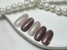 スパイス ネイルズ アンド スパ 玉川高島屋SC店(SPICE NAILS&SPA)/simpleアート ¥8800