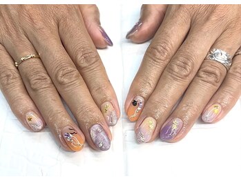 ネイルベースキュウロク(NAILBASE96)/ハロウィンネイル