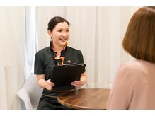 カウンセリングでお顔のお悩みをしっかりヒアリング♪