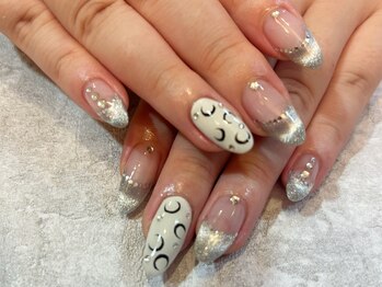 ガーデン ヘア&エステ&ネイル Garden/マグネットフレンチネイル