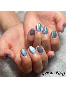 リファインネイル(refinenail)/ブルーマグネットネイル
