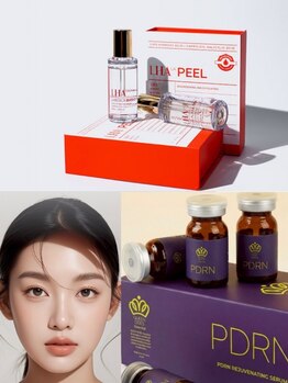 ナチュール(NaTuRu)の写真/【韓国女優の輝き◇】本気の肌管理＊ララピール×リジュランで叶える"水光ツヤ肌"！内側から溢れる透明感◎