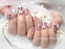ネイルサロン アドルノ(Adorno)/☆マググラデ&チェリーネイル☆