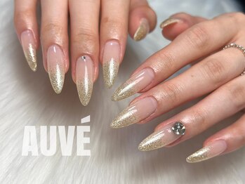 オーヴェ(AUVE)/ラメグラデーションネイル