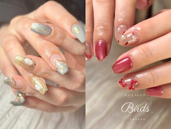 バーズ(Birds)の写真/持ち込みデザインもOK！キラキラニュアンス/綺麗めデザイン/ニュアンス推し活ネイル得意なサロンです♪
