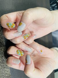 鬼灯ネイル