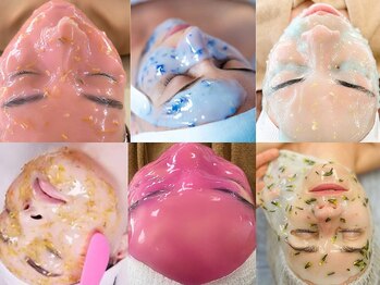 ミミ(mimi)の写真/"生"パック導入で韓国水光肌☆満足度99.8%!!大HIT!6種のジェリーマスクで紫外線ケア♪