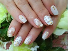 プルミエ ネイル(Premier Nail)/フラワーネイル☆マーガレット