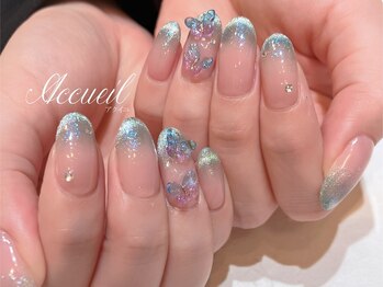 アクイユ 銀座店(ACCUEIL)/ブルーバタフライ♪