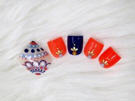 summer ドットペイズリー