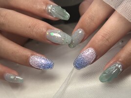 ピクシー★４本アート★鱗★