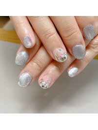 定額デザイン★マグネットネイル
