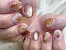 リグネイル 草加(rig nail)/brown pink