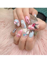 キャラクターネイル★