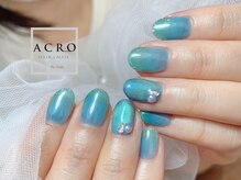 アクロネイル アンド アイ(ACRO NAIL&EYE)/ブルーマグネットネイル
